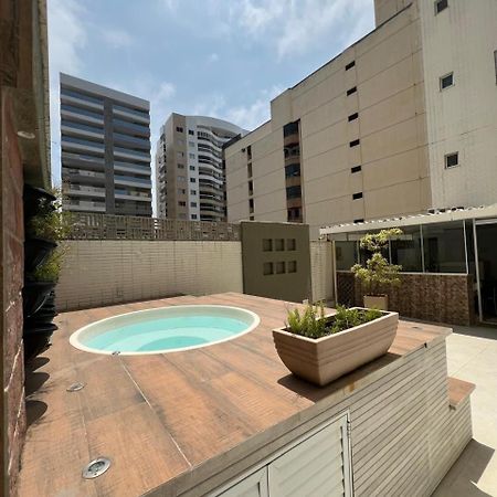 Apt 3Q Luxo Com Ar E Jacuzzi Na Beira Mar Guarapari Exterior photo